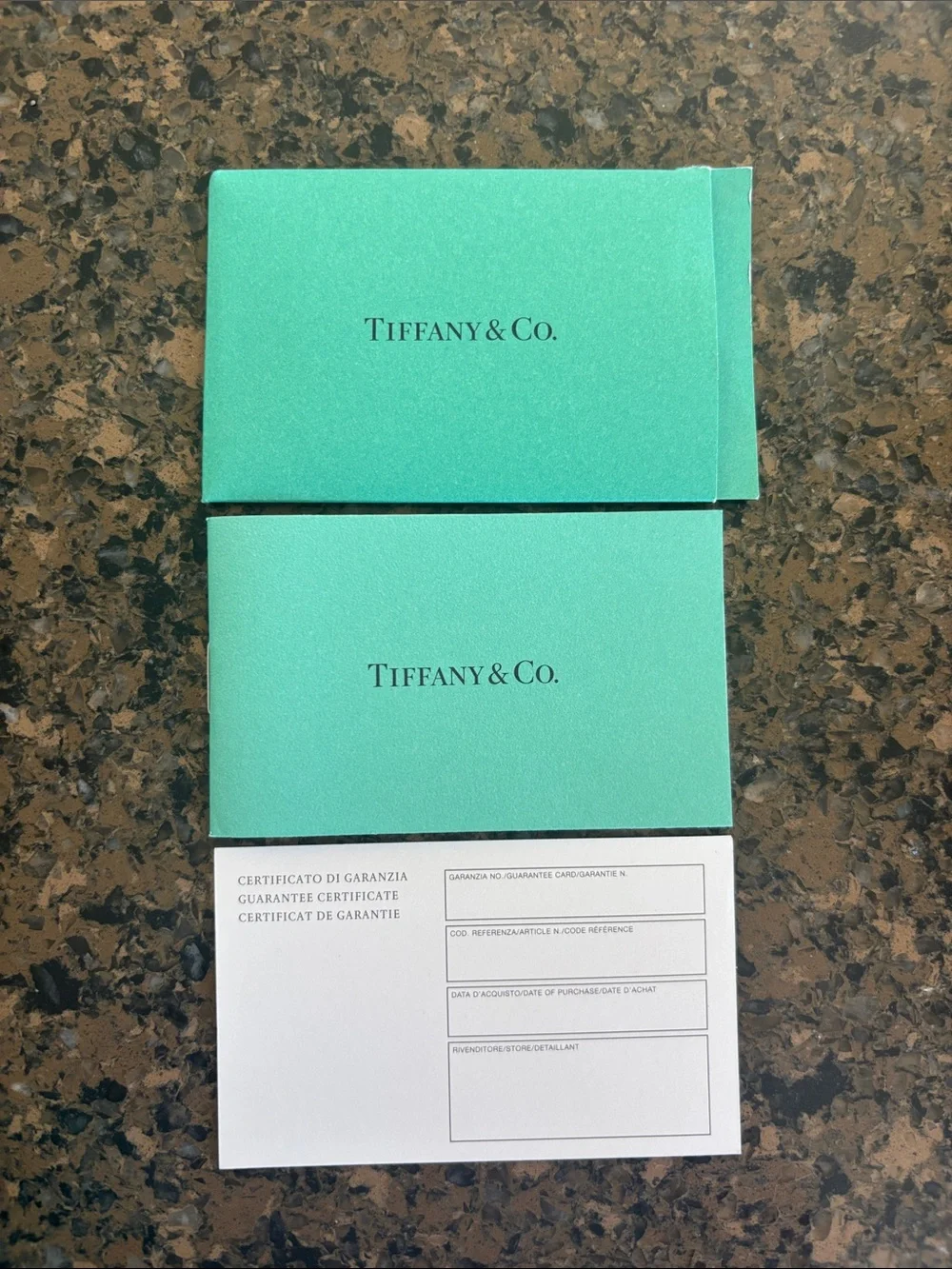 Tiffany & Co. Black Sunglasses with Tiffany Blue Case, and dust bag